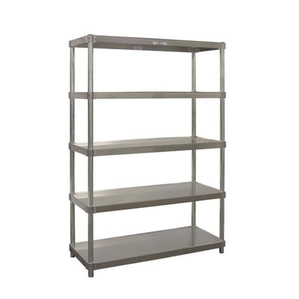 Prairie View Industries Prairie View N187236-5 Complete 5 Tier Shelving Units; 72 x 18 x 36 in. A187236-5 - main